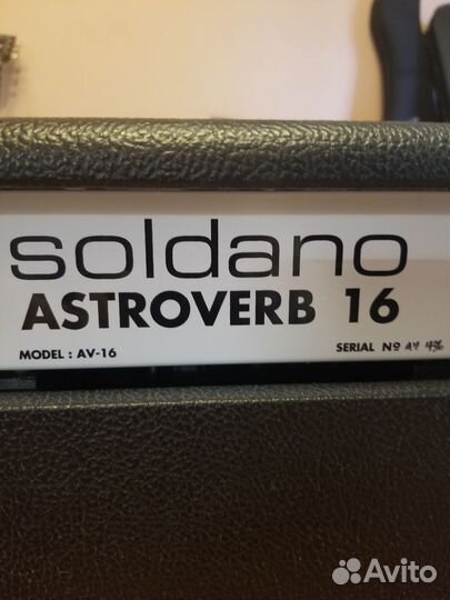 Soldano astroverb and 2 cabs