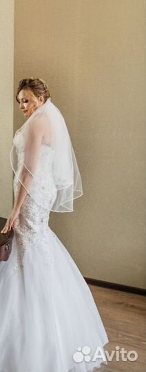 Свадебное платье 46 