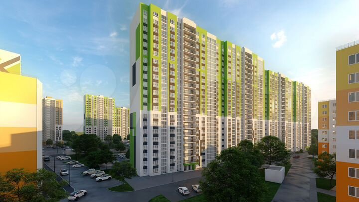 1-к. квартира, 41,5 м², 18/21 эт.