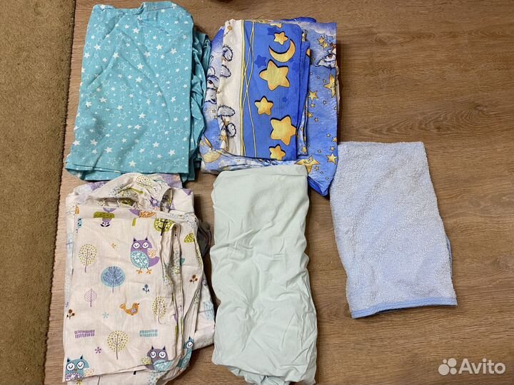 Постельное белье в детскую кроватку