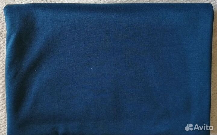 Отрезы трикотажа синих оттенков