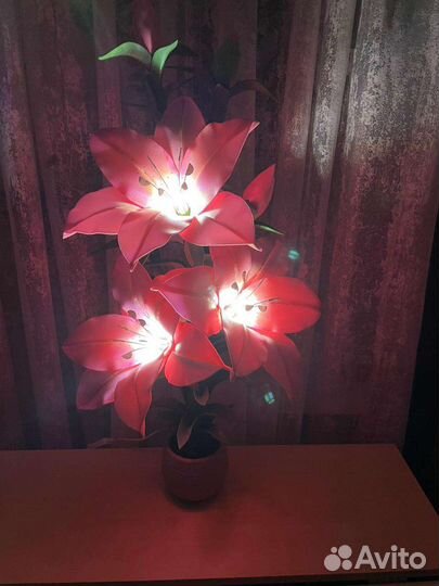 Цветы-светильники