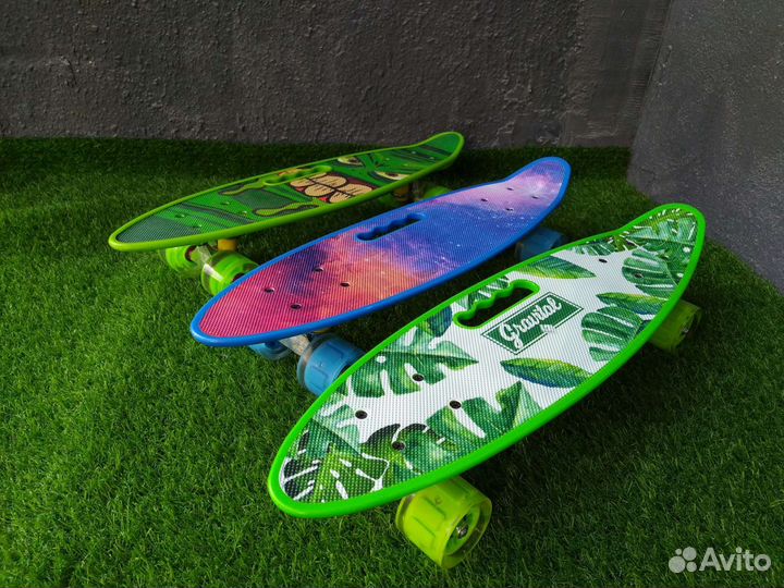 Скейтборд и серфскейт новые