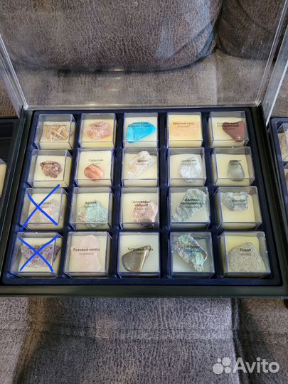 Коллекция камней и минералов
