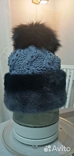 Шапка зимняя женская