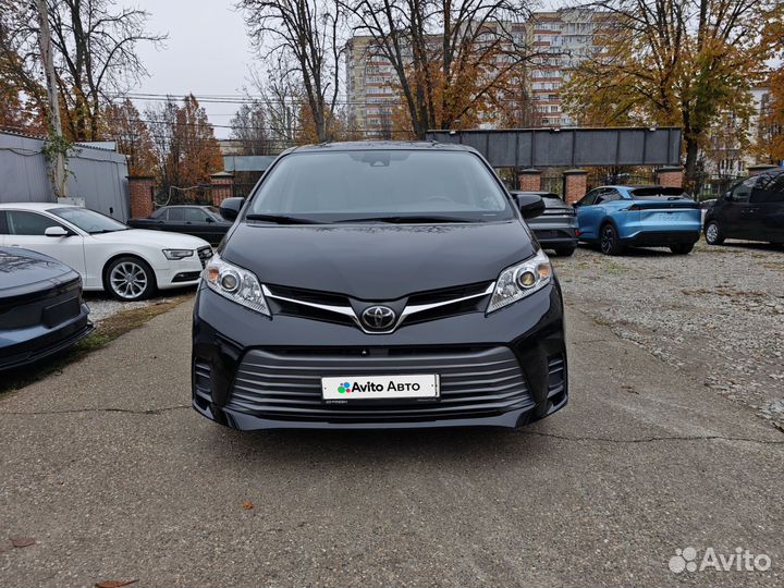 Toyota Sienna 3.5 AT, 2018, 195 000 км