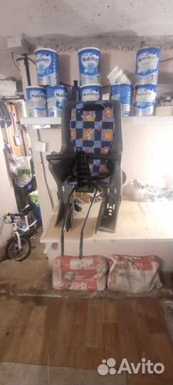 Детское кресло для велосипеда