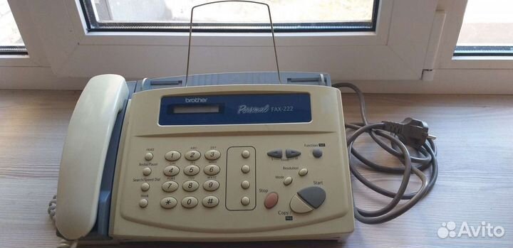 Телефон факс brother 222