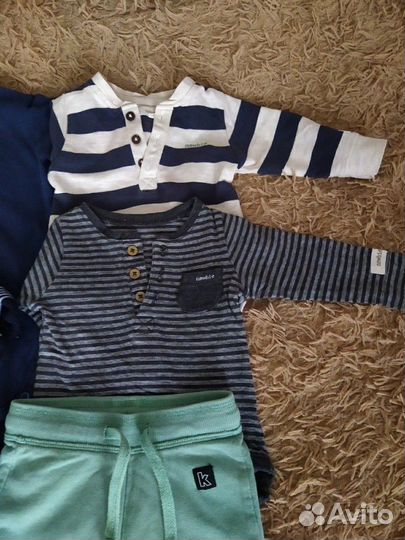 Вещи на мальчика 0-6 мес
