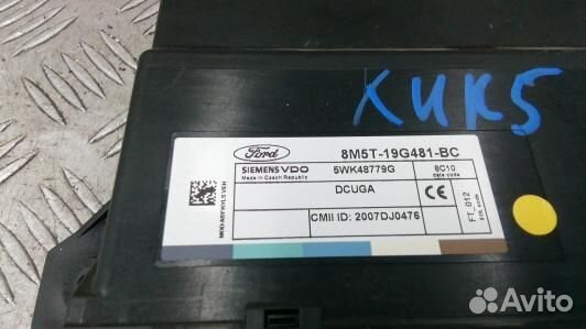 Блок комфорта ford kuga 1 (KUK05M301)