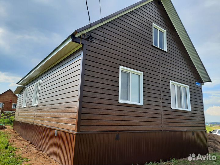 Обшивка домов сайдингом и панелями утепление