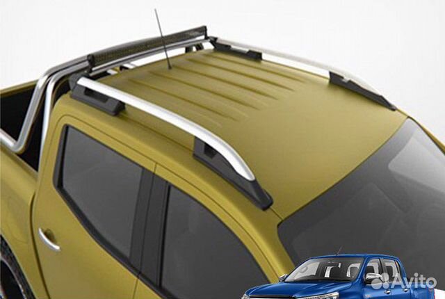 Рейлинги на крышу Nissan Navara 2015+