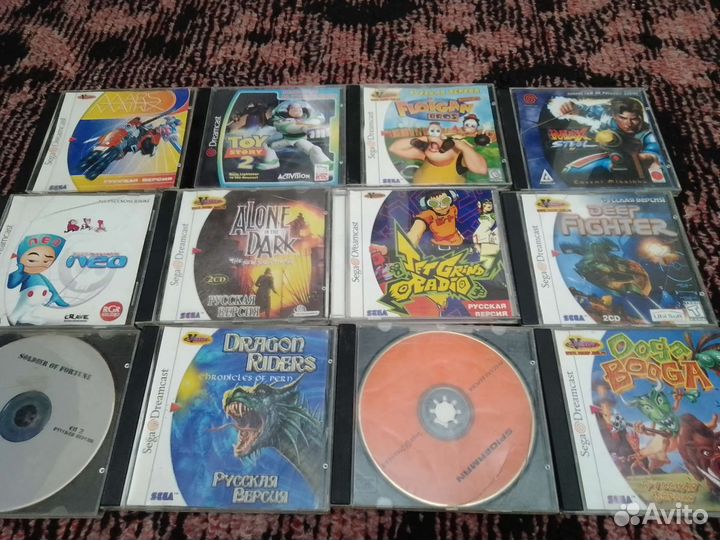 Диски sega dreamcast