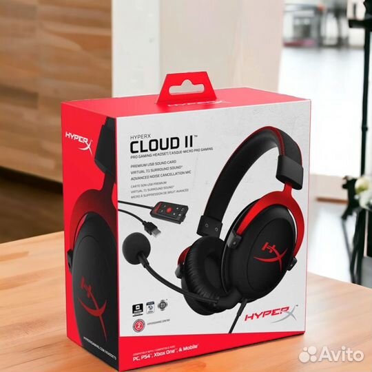Наушники hyperx cloud 2