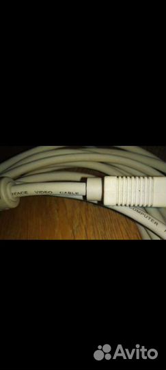 Качественный VGA Кабель Premium (длинный)