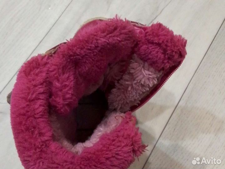 Ботинки детские зимние на девочку
