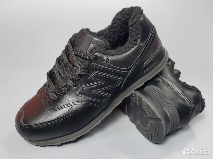 Кроссовки мужские зимние new balance 574