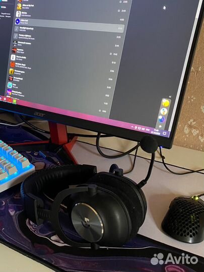 Наушники logitech g pro x