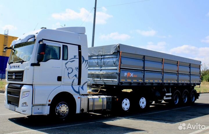 Полуприцеп зерновоз FOX Trailer Самосвальный зерновоз 3 оси, 2024