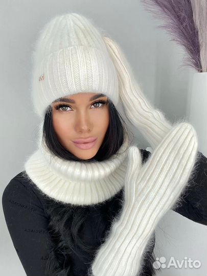 Комплект 3в1 из ангоры