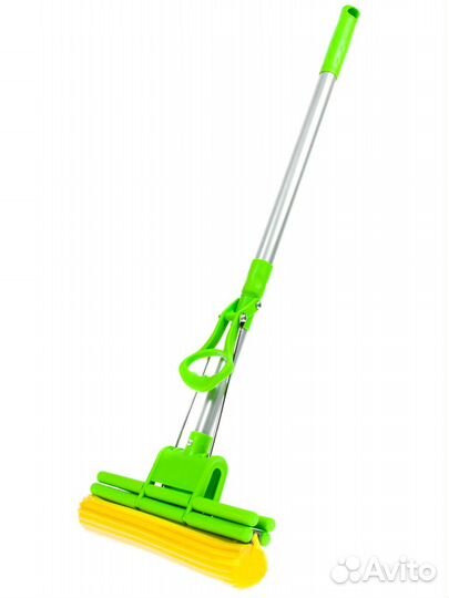 Швабра с губкой и отжимом