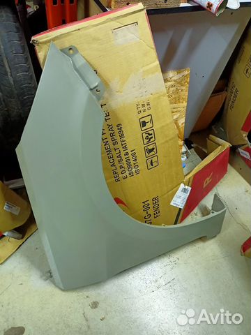 Крыло Hyundai Solaris I перед. правое без поворот