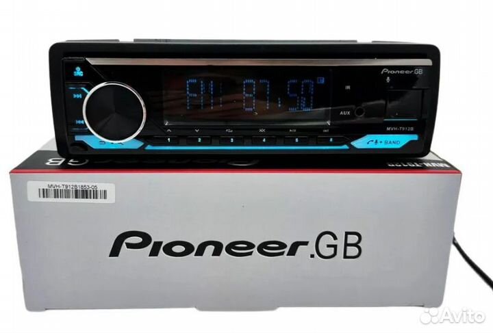 Автомагнитола pioneer.GB MVH-T912B