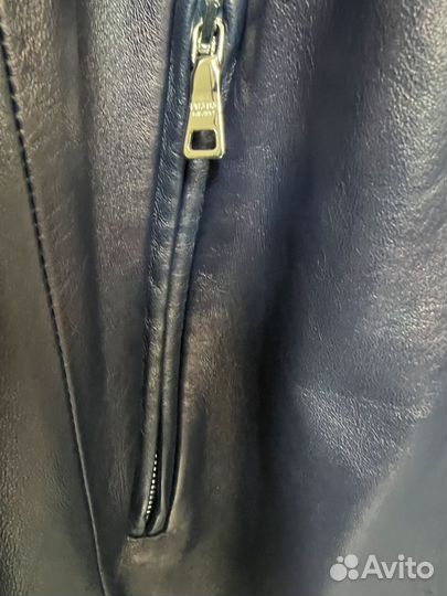 Куртка кожаная prada оригинал