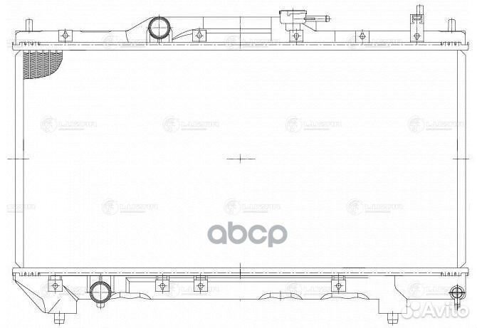 Радиатор охл. для а/м Toyota Avensis (97) /Coro