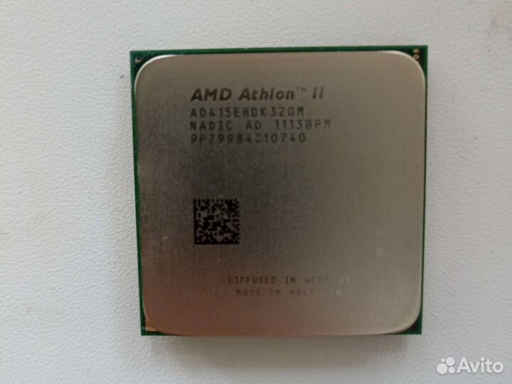 Процессор AMD Athlon x3 415e
