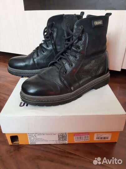 Ботинки подростковые зимние 39 размер