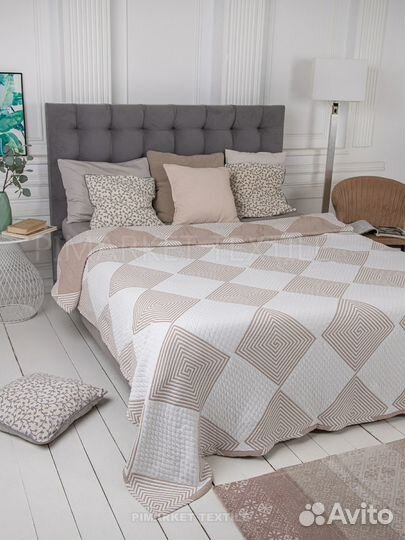 Покрывало на кровать хлопковое двухспальное