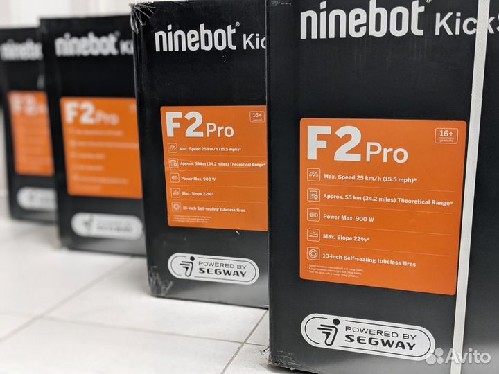 Ninebot Kickscooter F2 PRO новый электросамокат