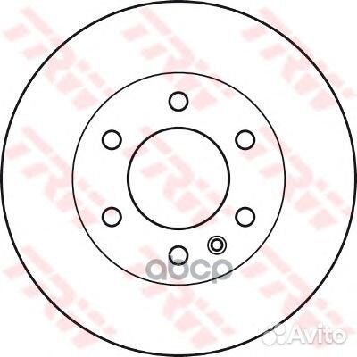 Диск тормозной перед DF4822S TRW