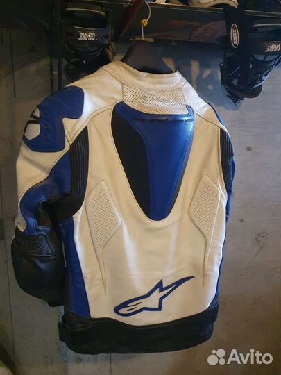 Мотокуртка alpinestars tech 1-R leather jacket 54