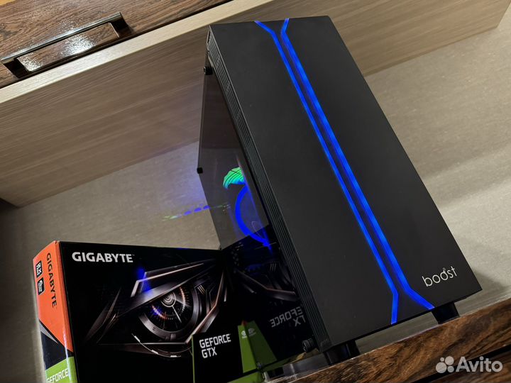 Игровой пк 10/20 ядер, 32озу, GTX 1660ti, ssd