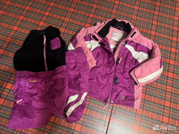 Зимняя верхняя одежда для девочки 128
