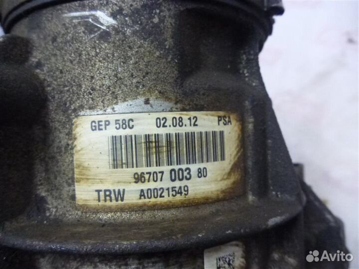 Насос гур Peugeot 408 седан 10F 2012