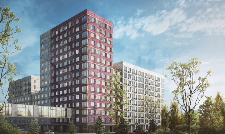 Квартира-студия, 33,2 м², 6/14 эт.