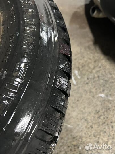 Зимние колеса р 15 на ниву 205 75 кама