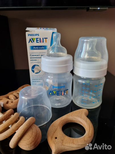 Бутылочки Avent 0+
