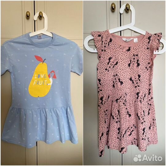 Платье на девочку 116-122 размер hm