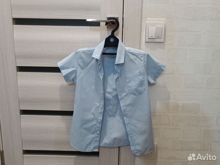 Рубашка детская с коротким рукавом