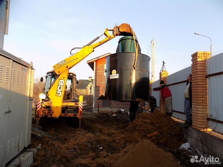 Септик на 20 человек под ключ Евролос био