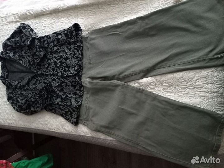 Джинсы+кардиган