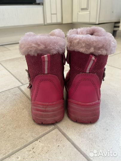 Сапожки детские для девочек 23 размер