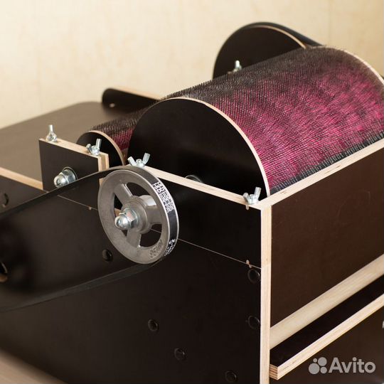 Кардер барабанный 24 см с регулировкой скорости