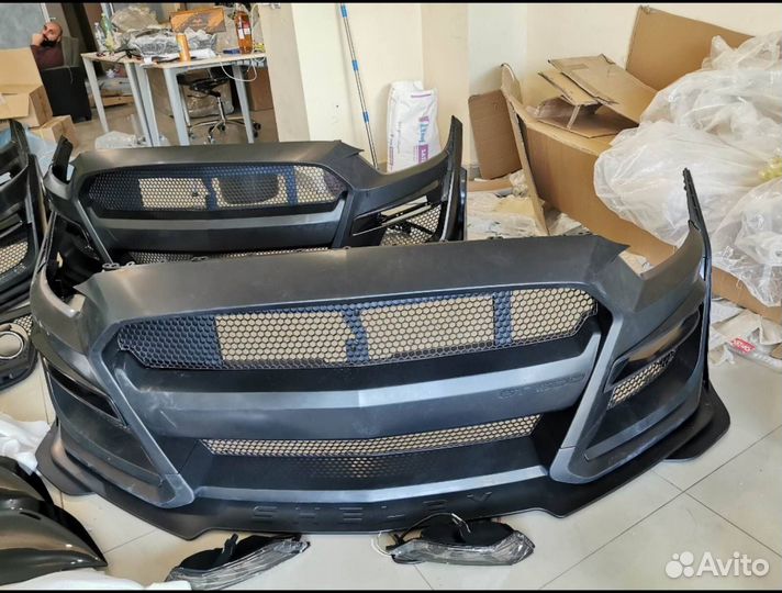 Бампер передний Ford mustang 6 (2015-2023)