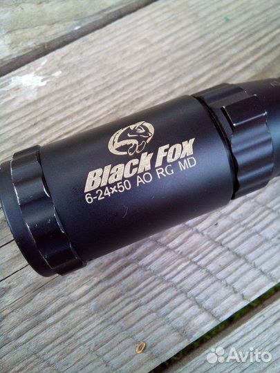 Оптический прицел Veber Black Fox 6-24x50 AO RG MD