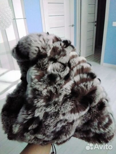 Женский меховой капор